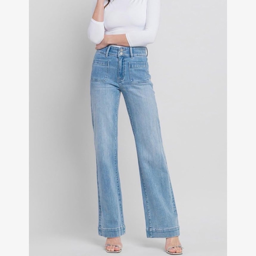 Flying Monkey 90’s vintage super high rise flare jeans EUC sz 31